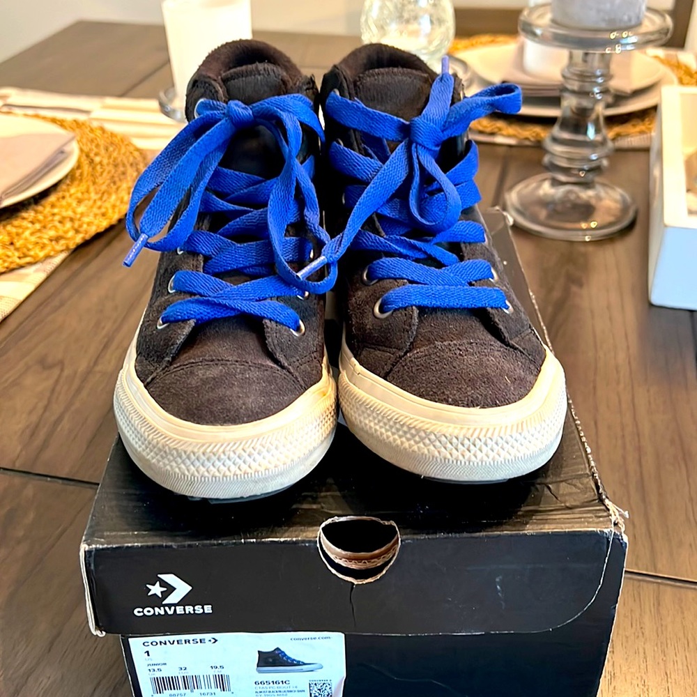 Boys Suede Converse